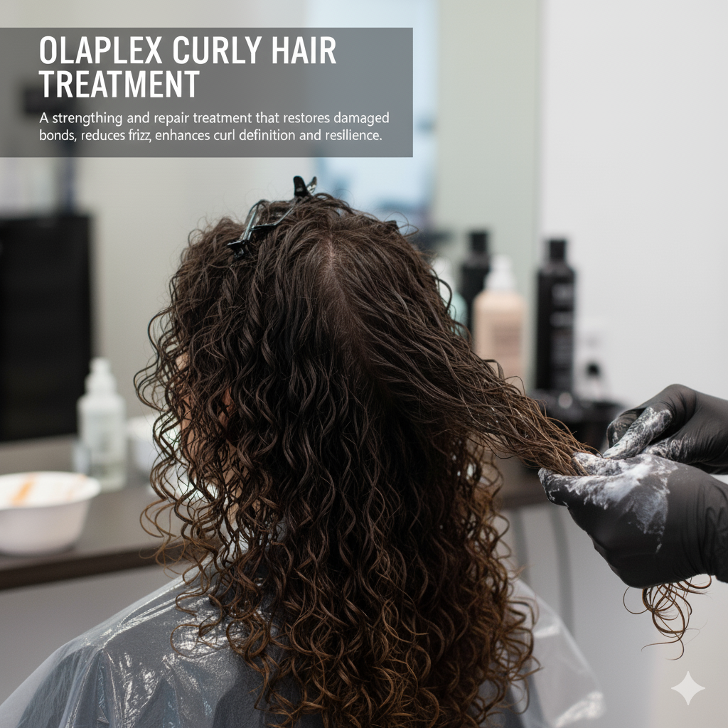 Olaplex Curly Hair Treatment & Blow Dry
