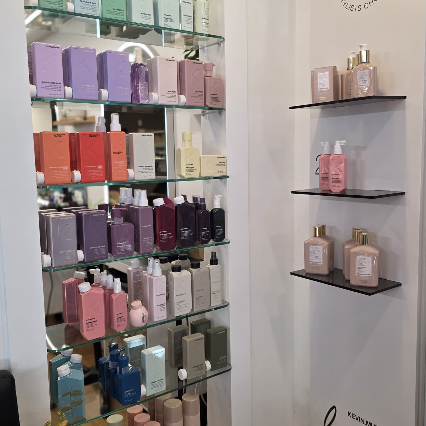 Elegant facial treatment and skincare results