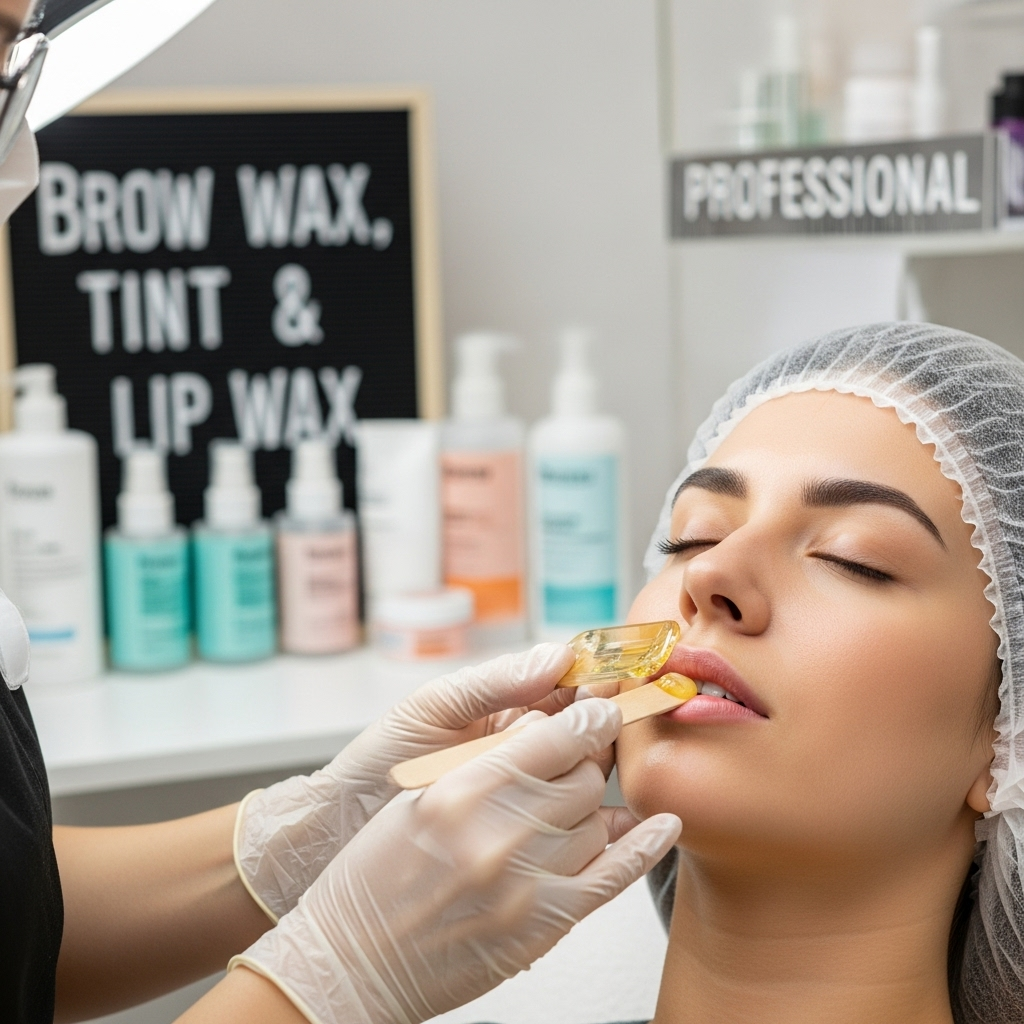 Brow Wax, Tint & Lip Wax